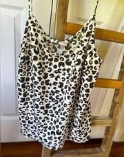 leopard print tank top