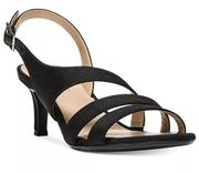 NATURALIZER Taimi Dress Sandals Women’s Black Fabric