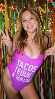 Tacos, Tequila, & Tan Lines Swimsuit
