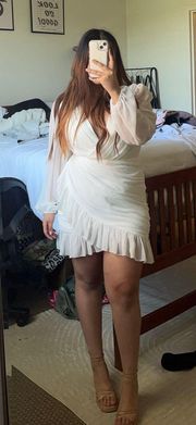 White Mini Dress