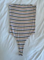 Striped Bodysuit