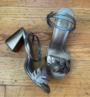 Farm Rio Metallic Sandals Size 10