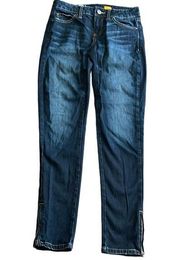 Pilcro and The Letterpress Size 26 Low Rise Straight Denim Jeans