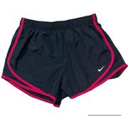 Nike Tempo Dri-Fit Medium Lined/Inset Running Shorts w/ Dark Pink Details