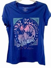 Wound Up floral graphic tee shirt