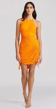 ZAC POSEN HALTER MATTE JERSEY DRESS IN APRICOT
Style #S234012-820