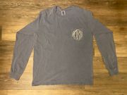 Comfort Colors Monogrammed (mBm) Long Sleeve Comfort Color Shirt