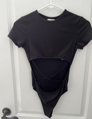 black bodysuit