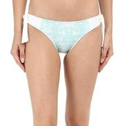 Soybu St. Lucia Sea foam Green Cream Bikini Bottom MEDIUM Moderate Coverage NEW