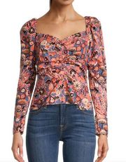 A.L.C. Chandler Floral Top