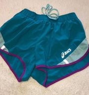Teal  Speed Shorts