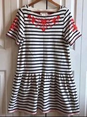 Broome Street Dress Stripe Women Size Medium