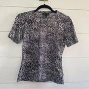 St. John Leopard Top