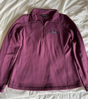 Patagonia Women’s  1/4 Zip Fleece Sweatshirt