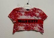 Hello kitty x Shein tie-dye crop top size 1X