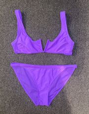 Purple Bikini Set