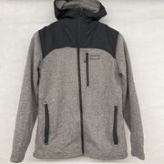 Avalanche Alterra Fleece Jacket Womens Size Medium M Gray Hooded Full Zip