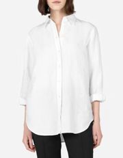 NWT Everlane The Linen Relaxed Shirt in White