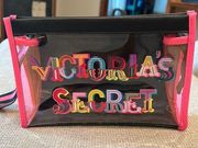 Victoria’s Secret clear make up cosmetic bag - ONE SIZE