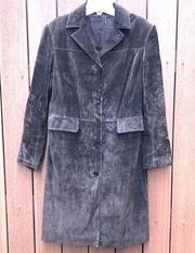 ANN TAYLOR brown suede jacket, approx size 4/6