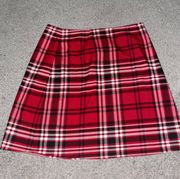 Design Lab  plaid skirt