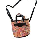 VAAN & Co Floral Satchel Crossbody Bag NEW