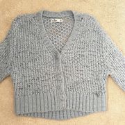 Hollister  Thick Knit Blue Sweater