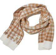 Timberland New mustardy tan & cream Buffalo Plaid Scarf