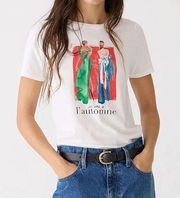 J. Crew Classic-fit l'automne Graphic T-shirt White Size M