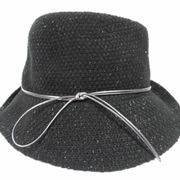 INC black sparkle hat