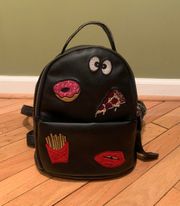 Black Mini Backpack