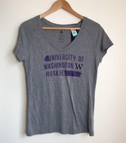 Adidas NEW  university of washington huskie Tee Top