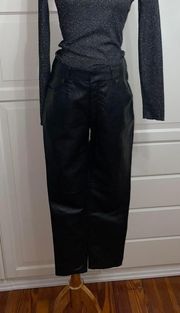 Free People Pleather pants 