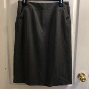 Charter Club Gray Pencil Skirt📝