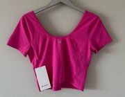 Lululemon  Align Tee Sonic Pink NEW