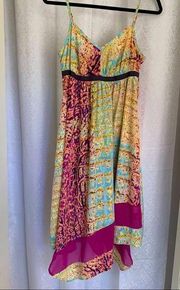 BoHo Strap Dress Size: S