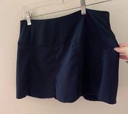 fila navy mini tennis skirt pleated size S