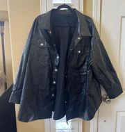 Faux Black Jacket