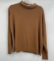 treasure and bond  Brown Turtleneck Sweater Size Medium