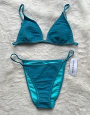 Kendall & Kylie Bikini - Blue Glitter