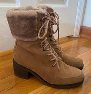 FUR LINED BOOTS