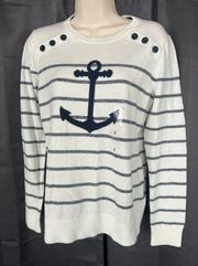 NWT  Anchor Sweater