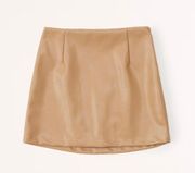 Abercrombie Vegan Leather Skirt