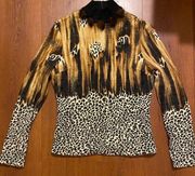 funky cheetah sweater