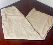 Ralph Lauren Classic Lightweight Wide Leg Chinos Size 12