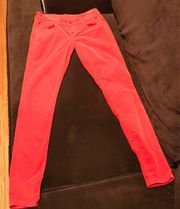 Dollhouse Crazy Sexy Cool Deep Orange corduroys JR Pants Size 1