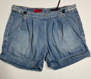 COPY - Adriano Goldschmeid The Society Denim Shorts Size 28R