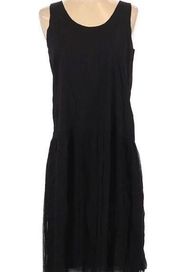 Eileen Fisher black silk Dress