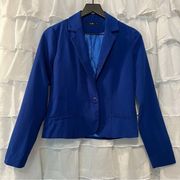 Papaya One Button Blazer w/ Pockets - Size Small - Flaws