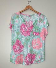 Lilly Pulitzer Duval Linen Top